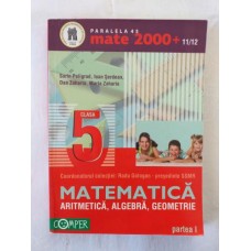 Mate 2000   11/12 - Clasa a V-a - Aritmetica Algebra Geometrie - Partea 1