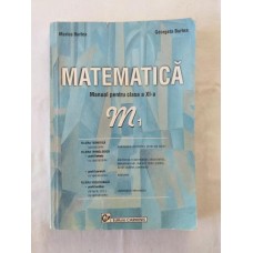 M. Burtea   G. Burtea - Matematica - manual pentru clasa a XI-a - M1