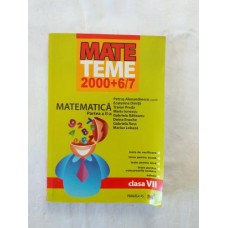 Mate 2000   6/7 - Clasa a VII-a - Partea 2